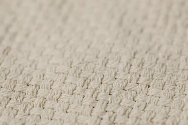 Woven cotton cloth, close detail