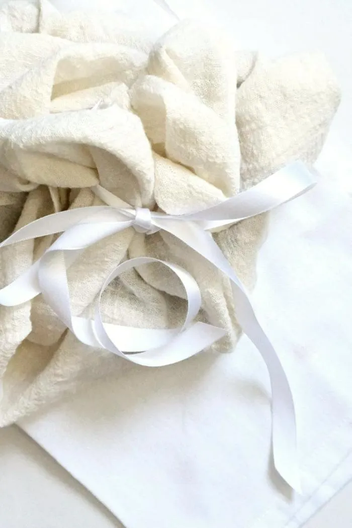 Fine linen with a lace trim